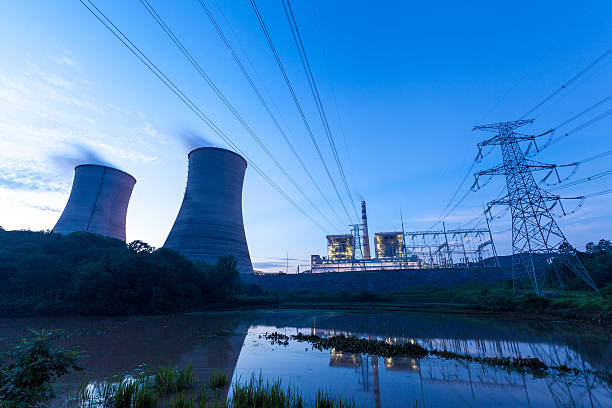 istock Thermal Power Plant in the Morning 613215904