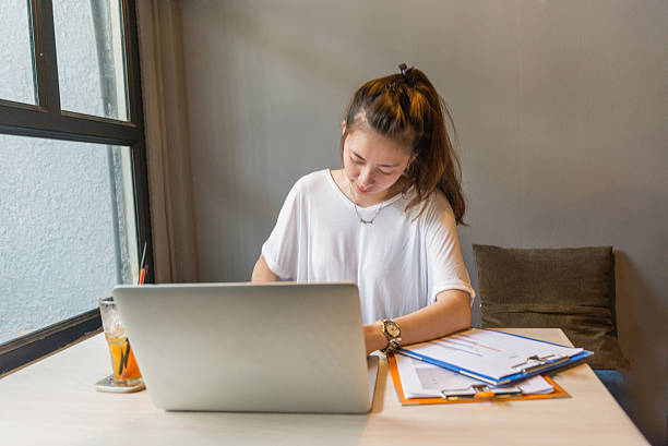 istock Well-organized working environment helps increase productivity and efficiency 613217894