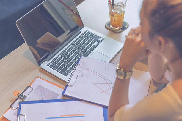istock Monthly report is sometimes a nightmare to employee 613218172