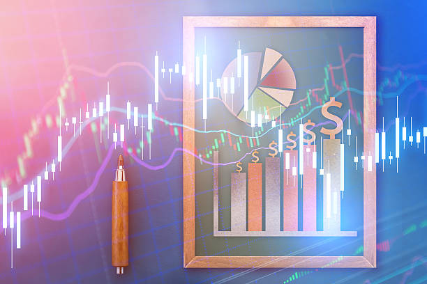 istock pencil with business graph chart business analysis concept 613218438