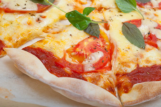 istock Italian pizza Margherita 613220262