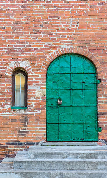 istock steel door fortress 613221016