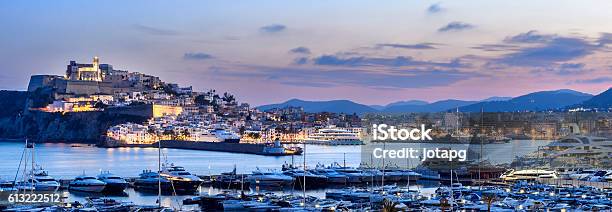 Ibiza Port Stock Photo - Download Image Now - Ibiza Town, Harbor, Night