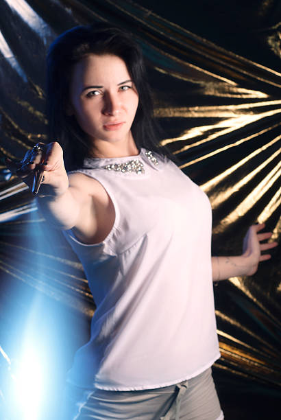 istock young student with a magic wand in hand 613222534