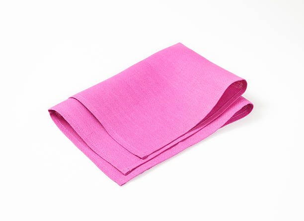 purple pink napkin