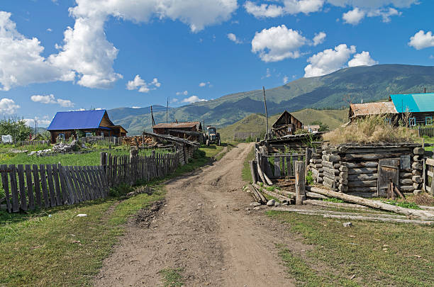 istock Tungur village. Altai, Russia. 613227142