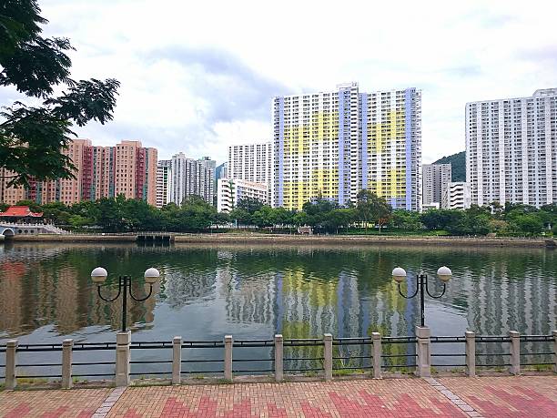 istock Shing Mun River in Sha Tin, Hong Kong 613228736