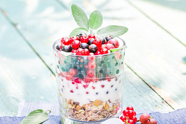 istock Nutritious morning meal muesli fresh fruit 613230338