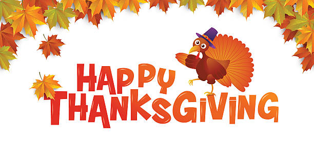 ilustrações de stock, clip art, desenhos animados e ícones de autumn ,happy thanksgiving - turkey thanksgiving cartoon animated cartoon