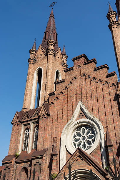 istock organ hall, a monument of architecture, the Gothic style. 613237374