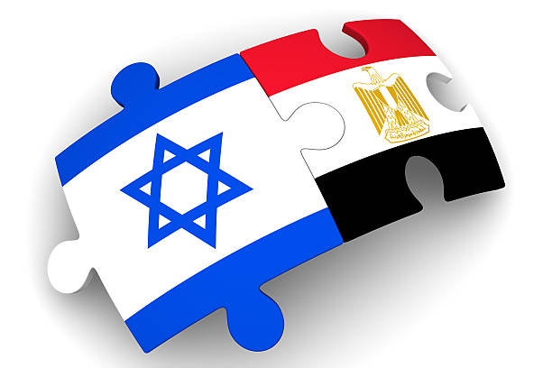 istock Cooperation between Israel and Egypt. Concept 613242960