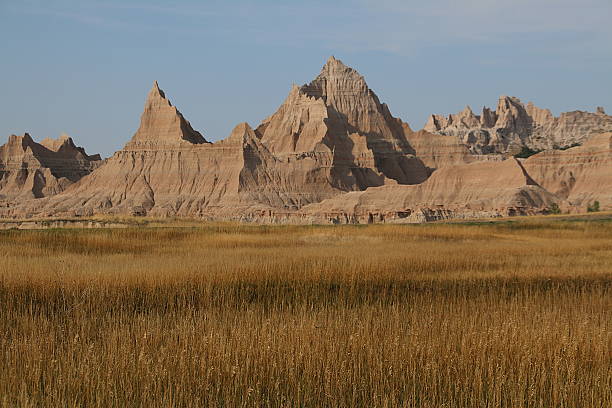 istock Sunset In The Badlands 613244390