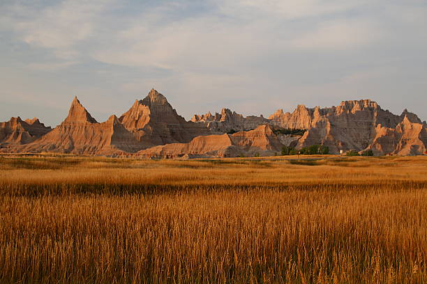 istock Sunset In The Badlands 613244698