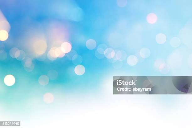 Bright Multicolor High Key Bokeh Dot Background Stock Photo - Download Image Now - Backgrounds, Celebration, Defocused