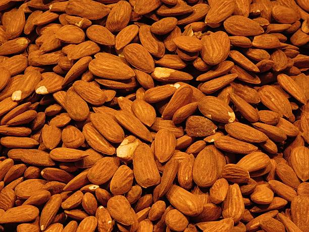 texture of almonds