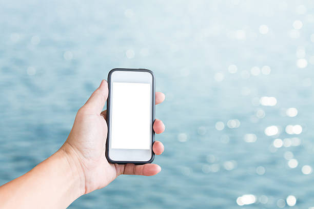 istock Smart phone in male hands 613254762