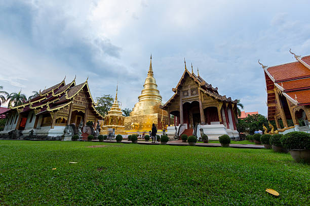 istock Wat Phra Sing Temple located in Chiang Mai Province ,Thailand. 613301880