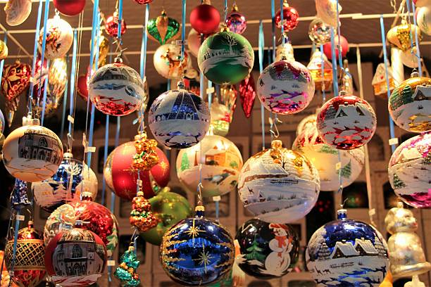 istock decoration - christmas balls 613305242