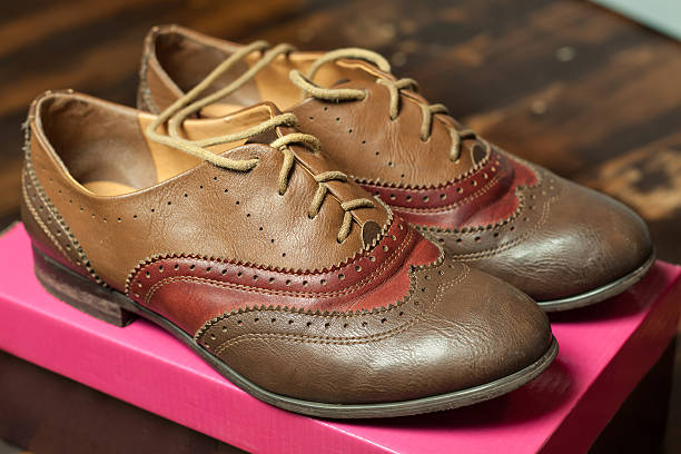 istock Pair of women's shoes. 613306202