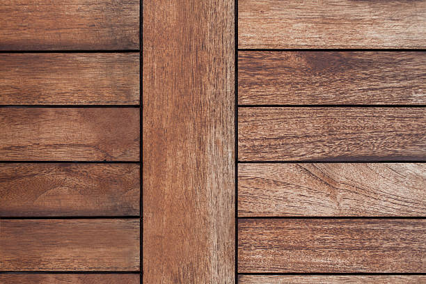 brown wooden parquet stock photo