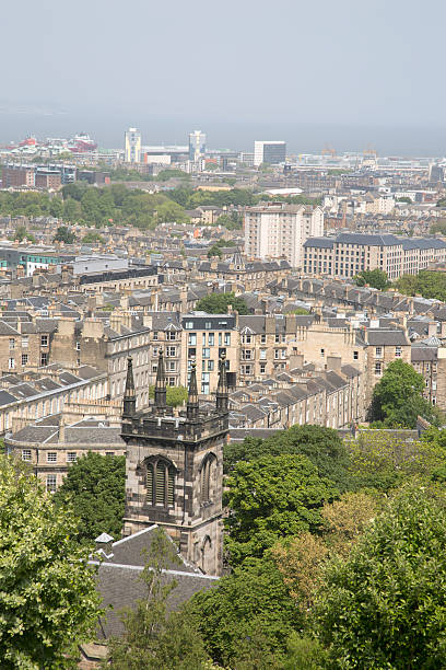 istock Cityscape of view over Edinburgh; Scotland 613306796