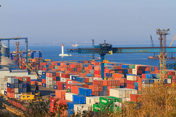 istock industrial port with containers 613308382