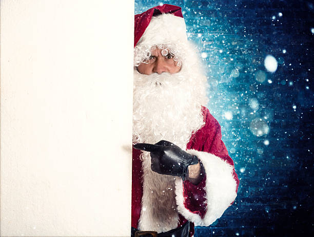 istock Portrait of Santa Claus 613310032