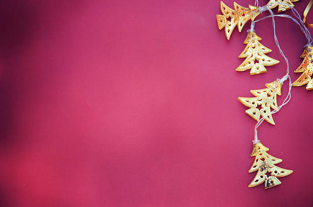 istock Garland, Chrismas background, Greeting card 613312080
