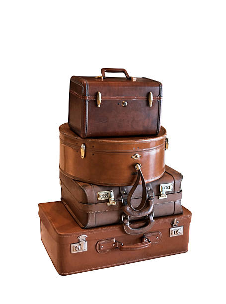 istock Vintage luggage 613314124