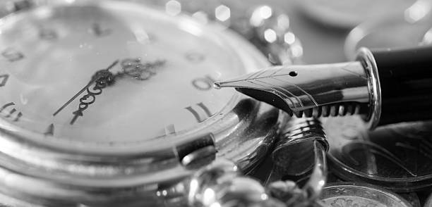 Pen and pocket watch