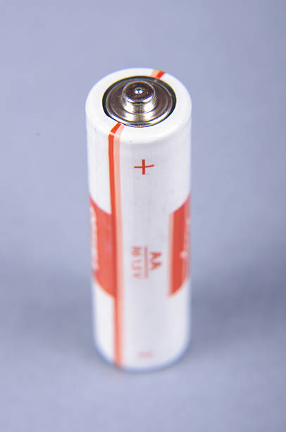 istock Battery isolated on the gray background 613316916