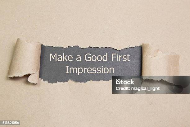 Make A Good First Impression Stock Photo - Download Image Now - Beginnings, Imitation, Social Grace