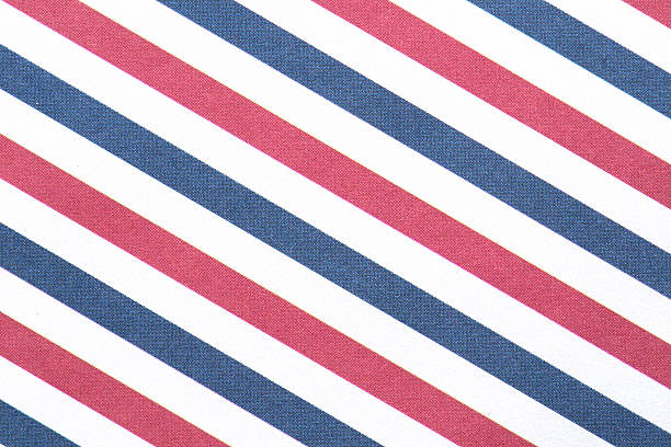 istock Striped background in red, white and blue 613321406