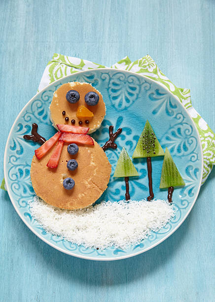 Christmas morning breakfast pancakes