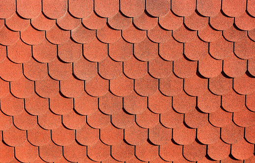 Red tile roof pattern.