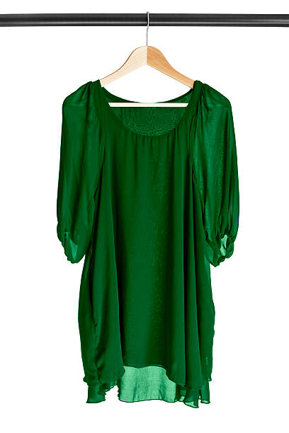 istock Dress on clothes rack 613338172