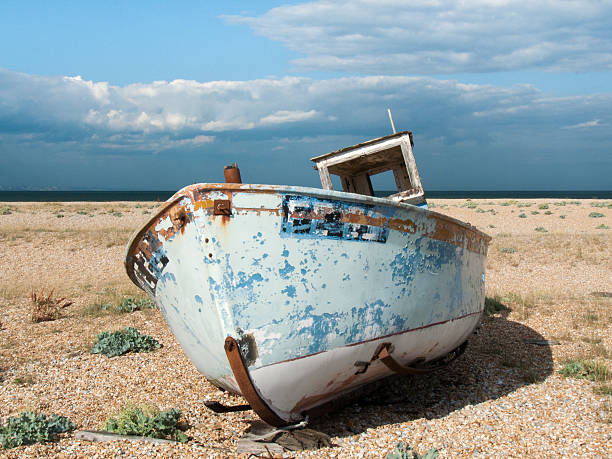 istock Old Fishing Boat, Dungeness 613347400