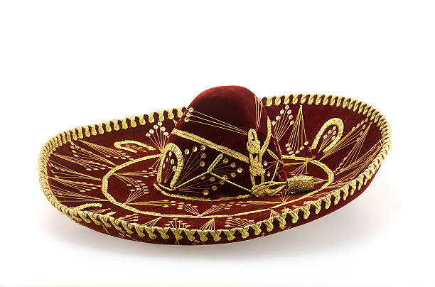 istock mexican sombrero isolated on white 613517258