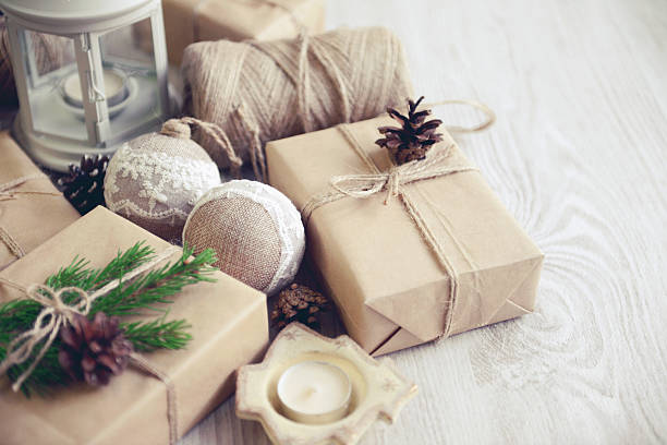 istock Christmas homemade gift 613523646