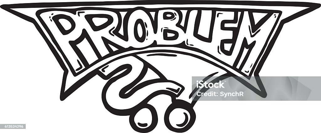 Problem Textart Text Of Problem Stock Illustration - Download Image Now - Arts Culture ...