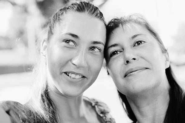 istock Young girl with her mother 613525884