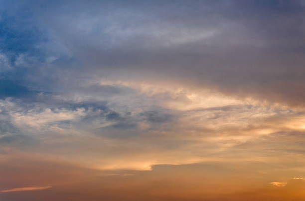 istock Dark color blue sky and Cloud 613528972
