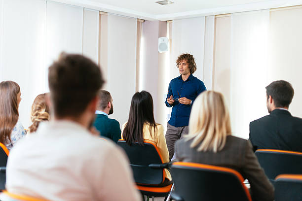 istock Debate on the international conference 613530162