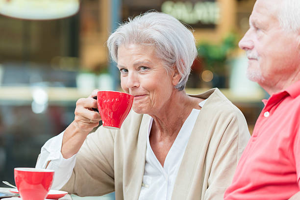 istock Happy senior couple 613533208