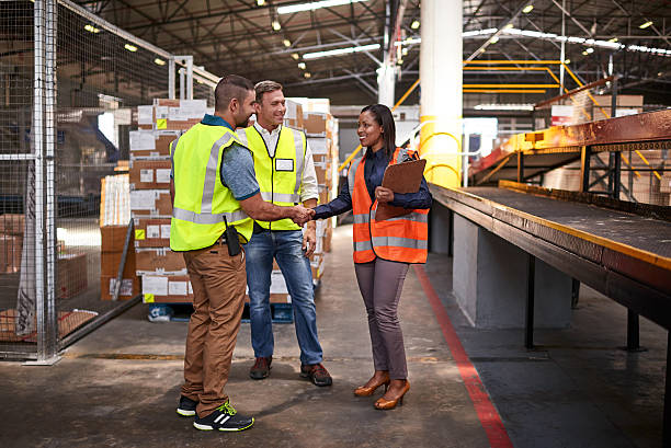istock Great job clearing the warehouse! 613535966