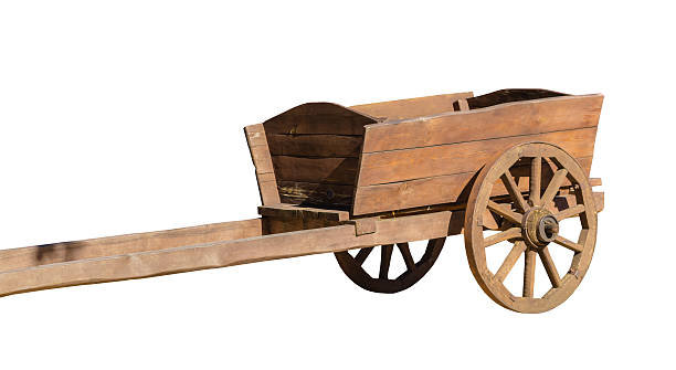 istock old wooden cart 613540314