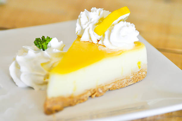 lemon cheese cake or  lemon cheese pie