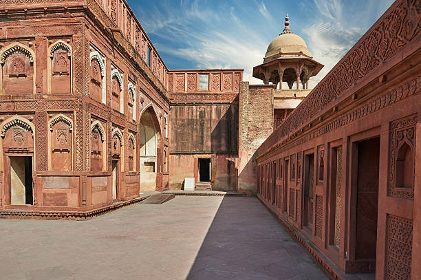 istock Red Fort  located in Agra, India. 613543008