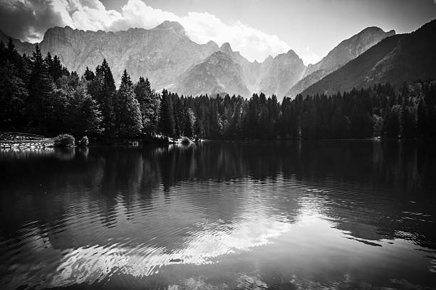 istock The lake in the mountains 613550210