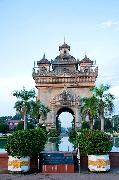 istock Patuxay Monument, Vientiane, Laos 613551504